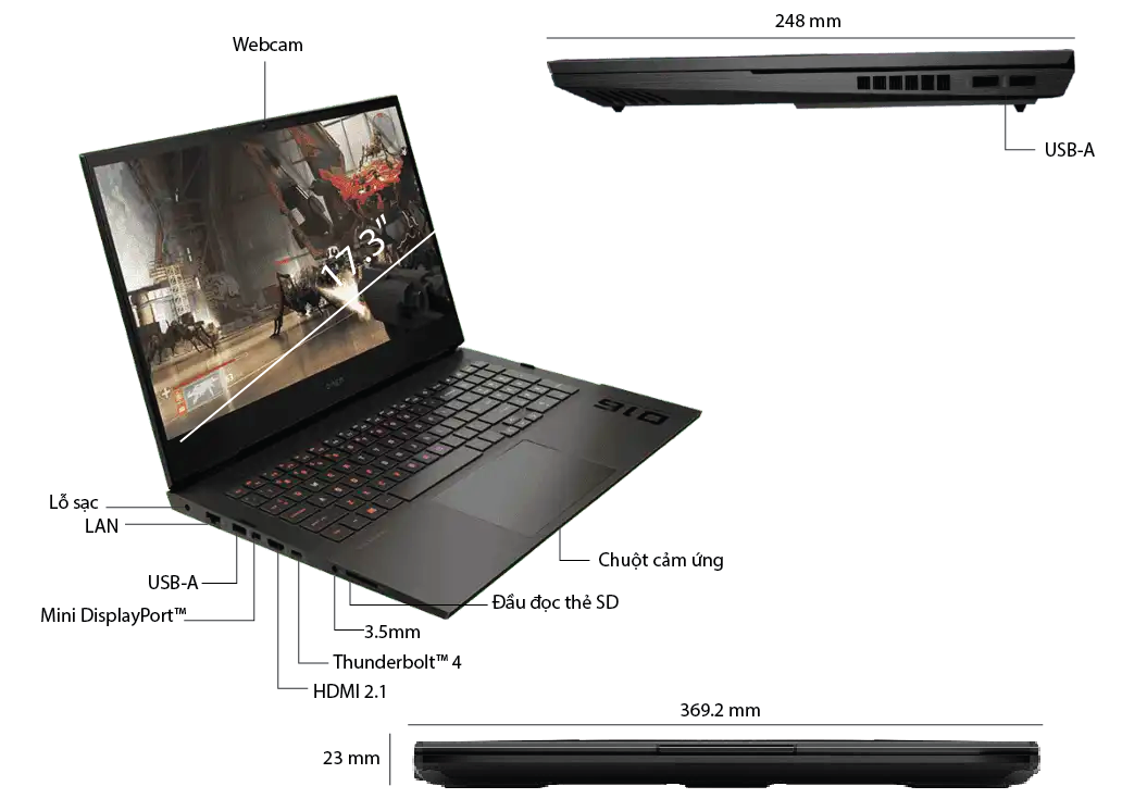 Laptop HP Gaming Omen 16