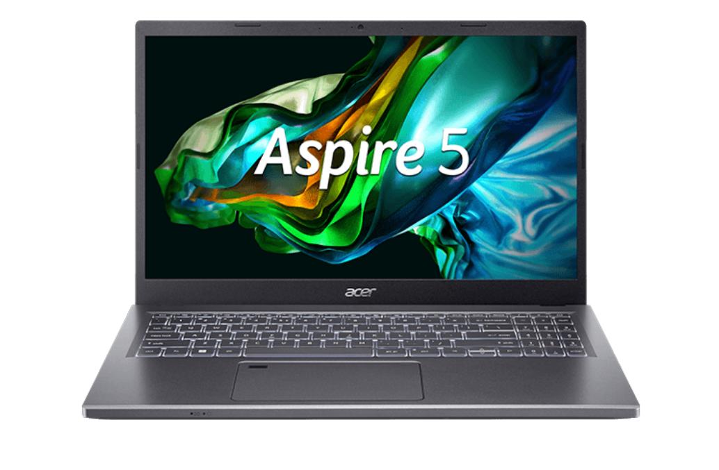 Laptop Acer Aspire 5 A515-58M-79R7 (NX.KQ8SV.007) (i7-13620H/16GB RAM/ 512GB SSD/15.6 inch FHD/Win11/Xám/Vỏ nhôm) ảnh 1