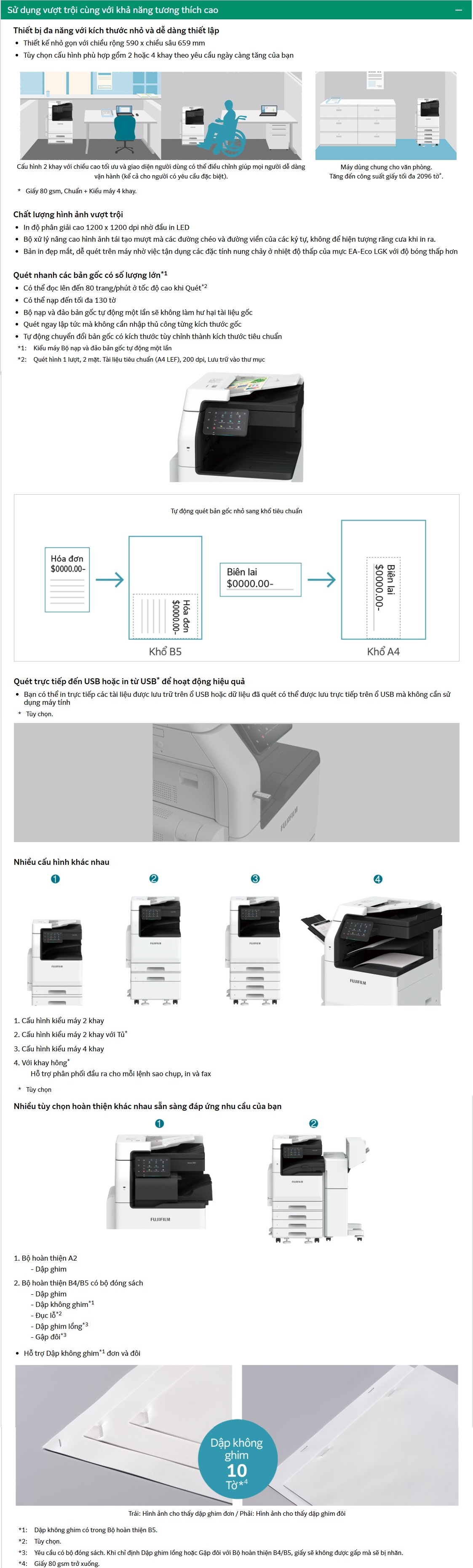Máy Photocopy FUJIFILM Apeos 2560 