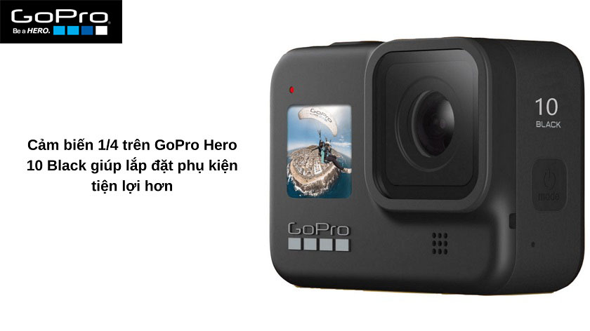 Máy quay GoPro HERO10 Black Bundle (Shorty, Magnetic Clip, battery) (CHDRB-101-CN)