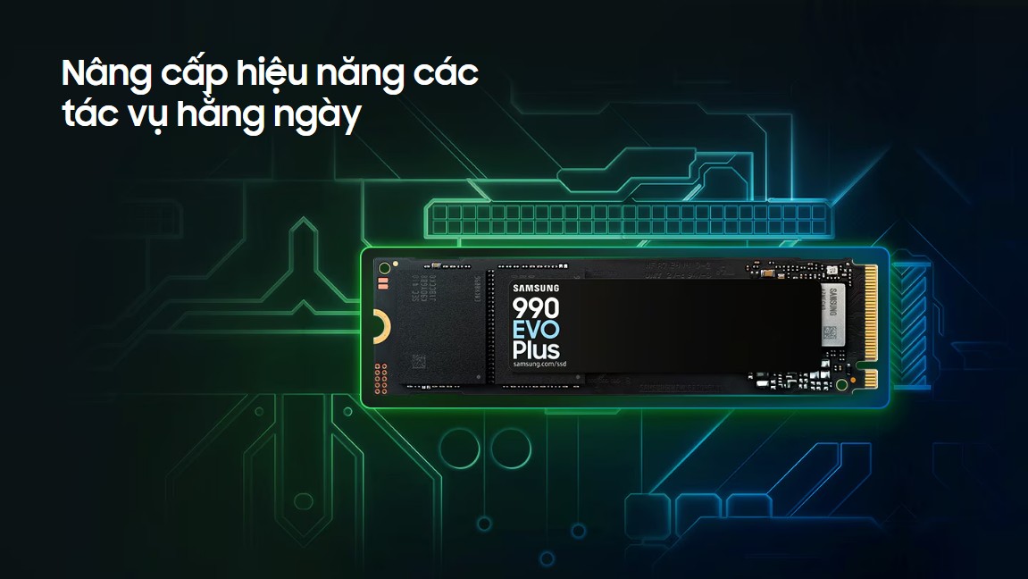 Ổ cứng SSD Samsung 990 EVO Plus  PCIe NVMe 4.0x4