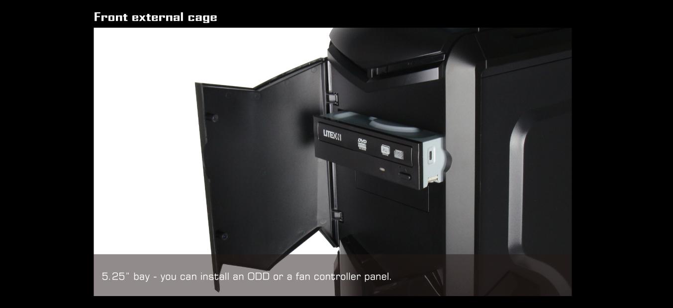 Case Aero Cool PGS-V BATTLEHAWK (Mid Tower/Màu Đen) giới thiệu 4