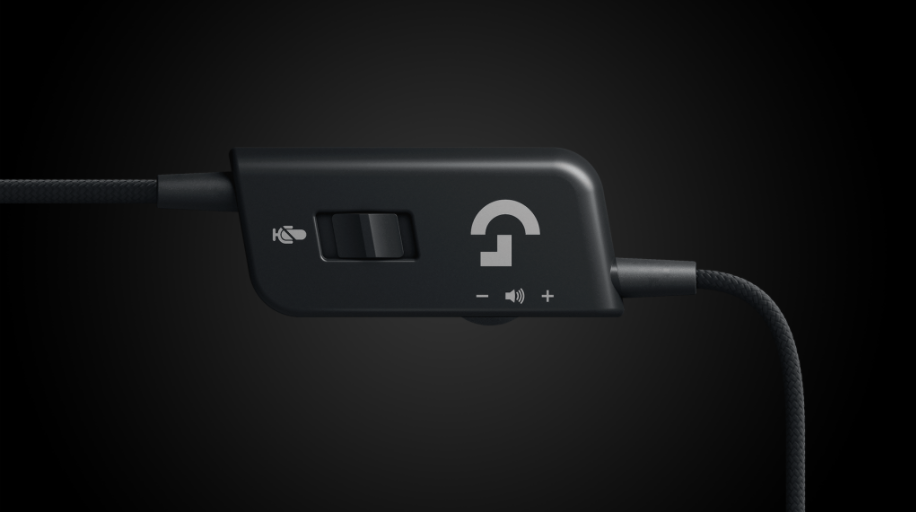 Tai nghe Logitech G231 Prodigy Gaming Headset có thể điều khiển ngay trên dây
