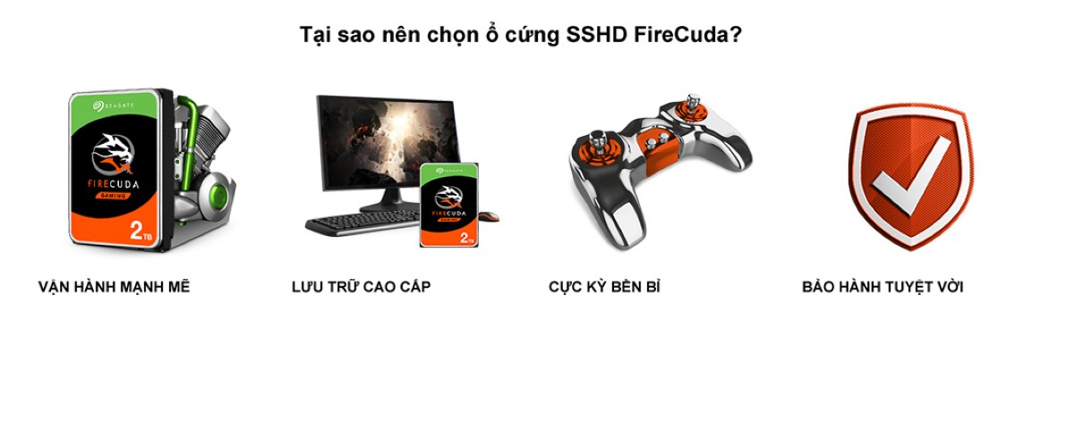 Ổ cứng HDD Seagate FireCuda 1TB