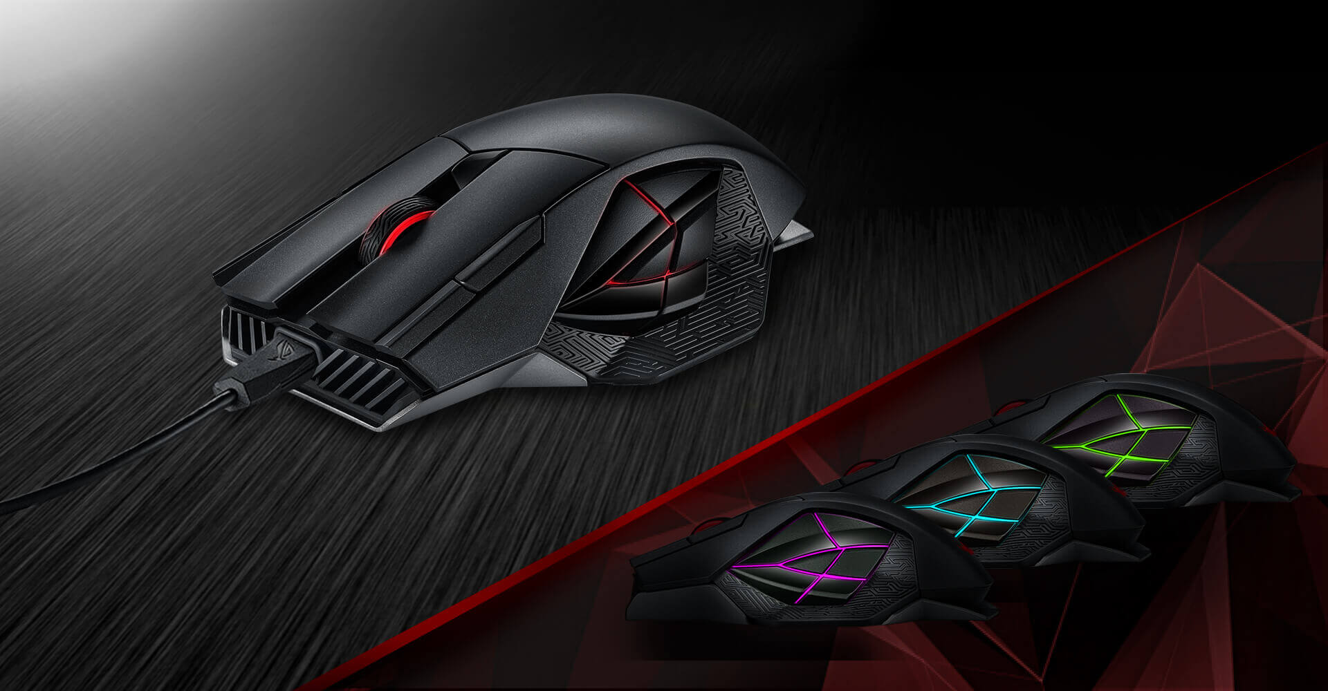 Giới thiệu Chuột chơi game Asus ROG Spatha - Super MMO Gaming Mouse 