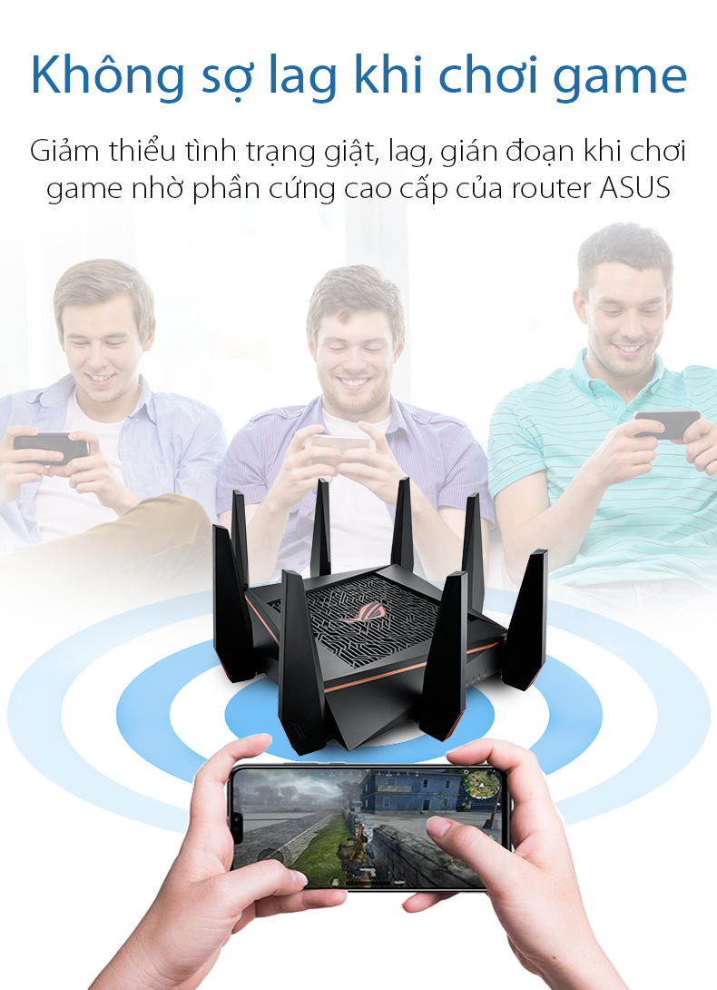 Router wifi Gaming ASUS GT-AC5300 6