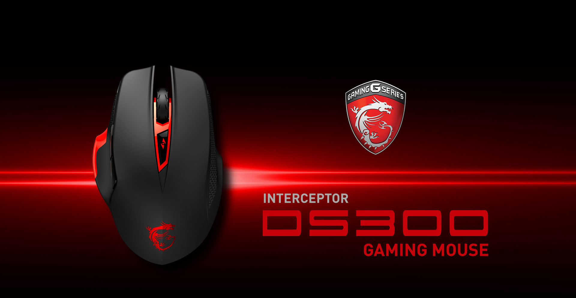 giới thiệu Chuột chơi game MSI GAMING INTERCEPTOR DS300