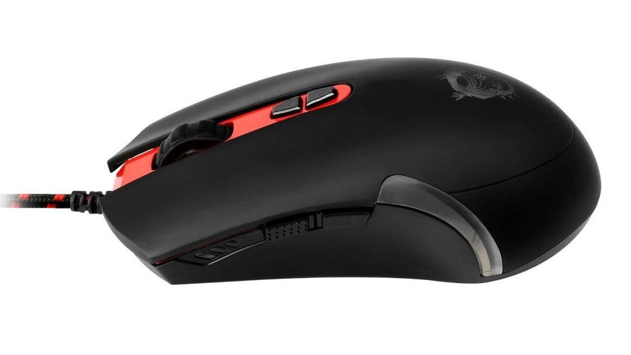 Chuột chơi game MSI GAMING INTERCEPTOR DS100 có thể lập trình nút bấm