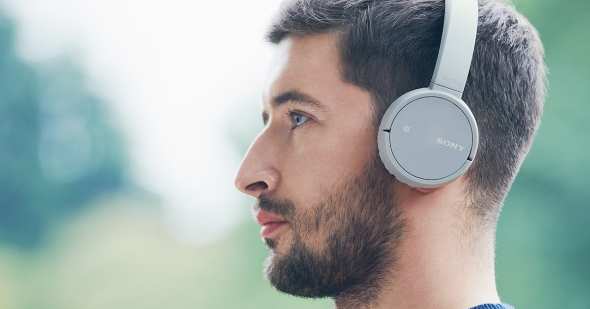 Tai nghe Bluetooth Sony WH-CH500/BC E Đen  trang bị màng loa 30mm cho trải nghiệm âm thanh sống động