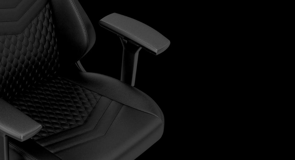 Ghế Gamer Noblechairs HERO Limited Real Leather Black (Ultimate Chair Germany) trang bị kê tay  tiện lợi