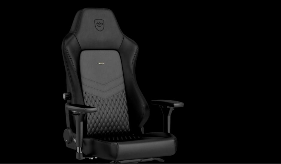 Ghế Gamer Noblechairs HERO Series Black (Ultimate Chair Germany) có thiết kế công thái học bảo vệ hữu ích