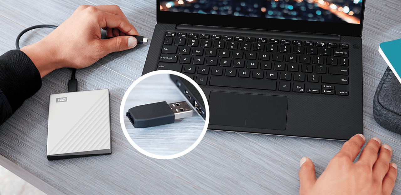 Ổ cứng gắn ngoài WD My PassPort Ultra Silver 4TB 2.5 inch WDBFTM0040BSL-WESN