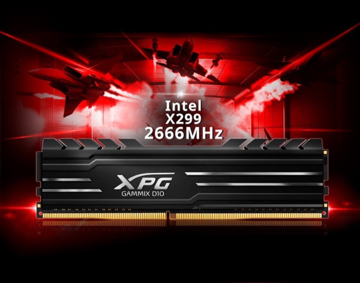 DDRam 4 Adata 8GB/2400 XPG GAMMIX D10 Red