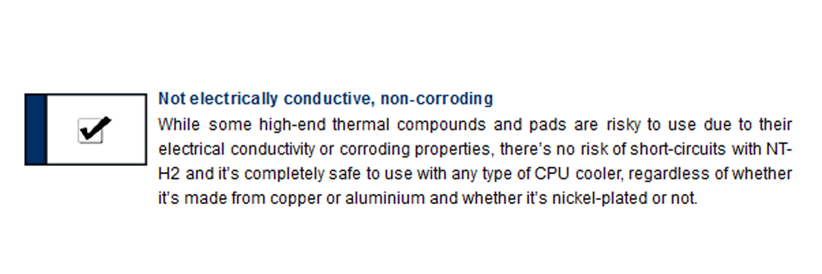 Keo tản nhiệt NOCTUA NT-H2 3.5g không dẫn điện - không ăn mòn