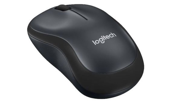 Chuột không dây Logitech M221 Wireless Black tương thích với nhiều loại  thiết bị