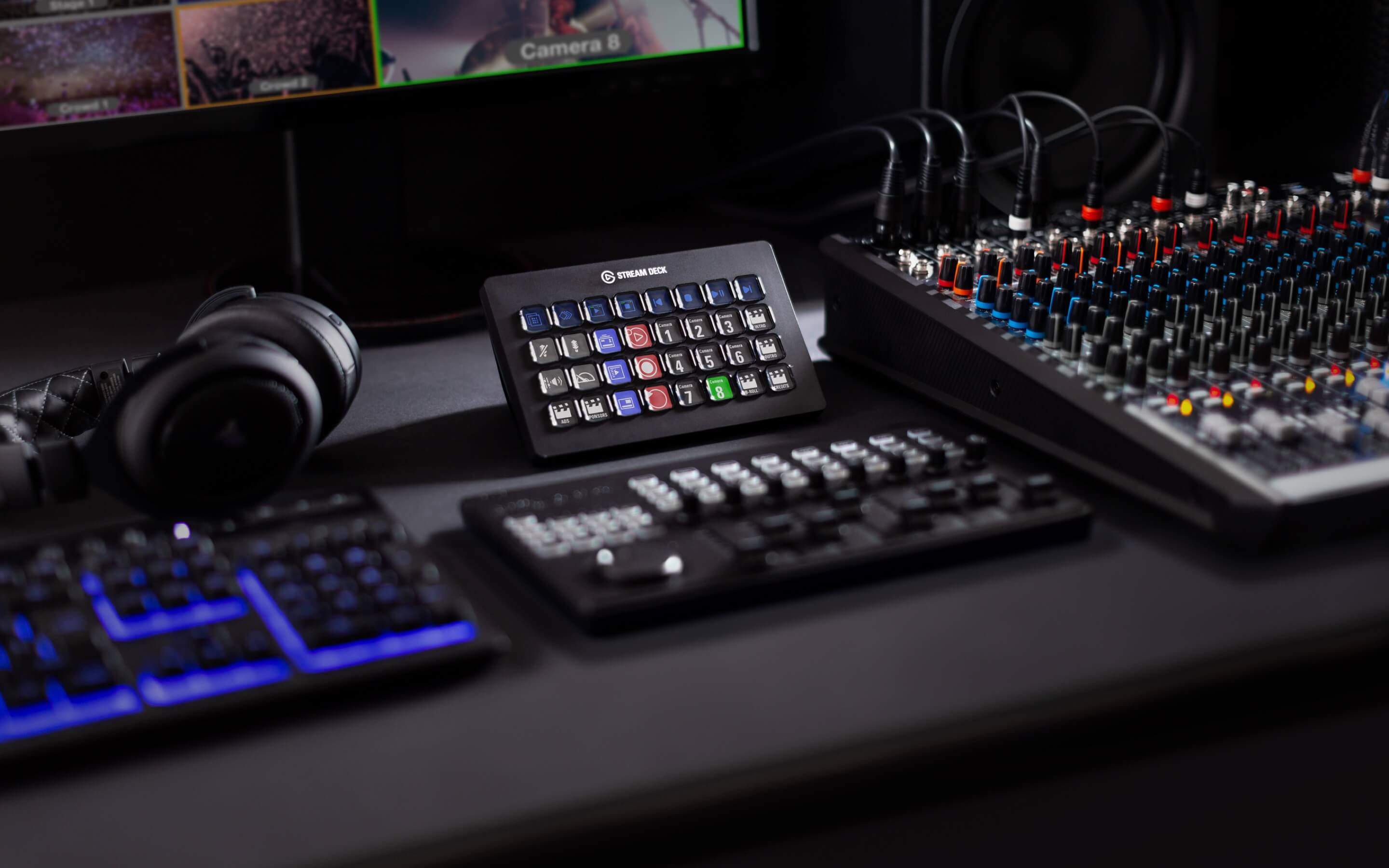 Thiết Bị Stream Elgato StreamDeck 32 Phím