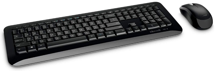 Bộ bàn phím chuột không dây Microsoft Wireless 850 - PY9-00018 có thiết kế phù hợp
