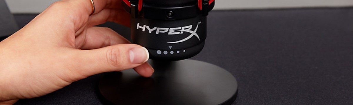 Microphone Kingston HyperX Quadcast Gaming Black Red 1