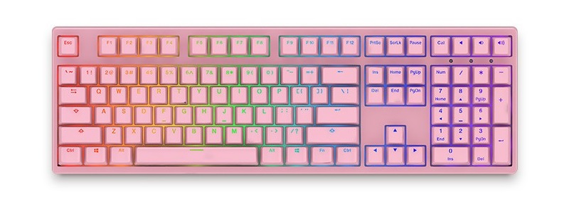 Bàn phím cơ AKKO 3108S RGB PRO Pink Cherry MX Brown Switch sử dụng Cherry Switch nổi tiếng từ Đức