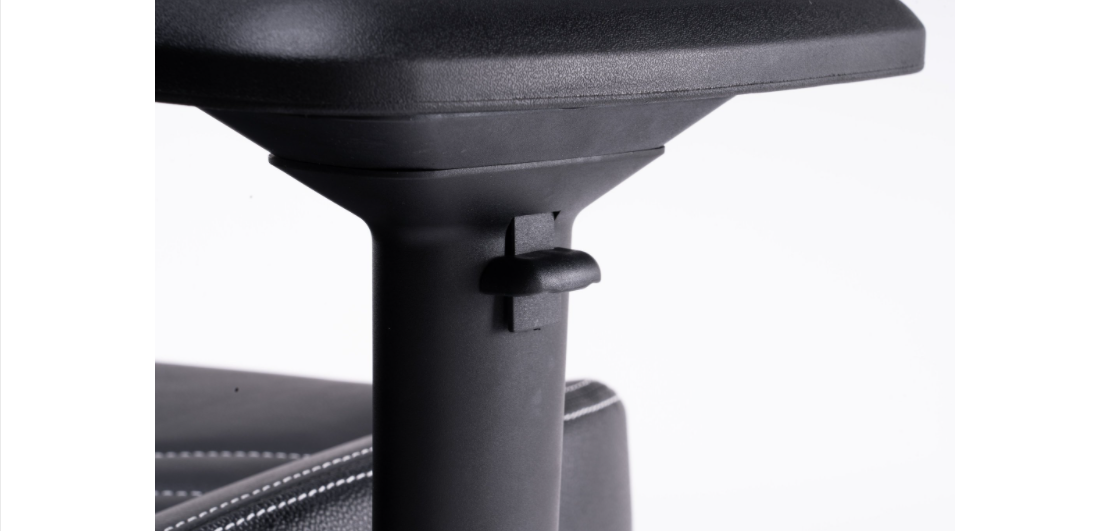 Ghế gaming Bigboss EGC2021 Lux màu đen - E-Dra trang bị tay xoay 4D dễ dàng chỉnh hướng