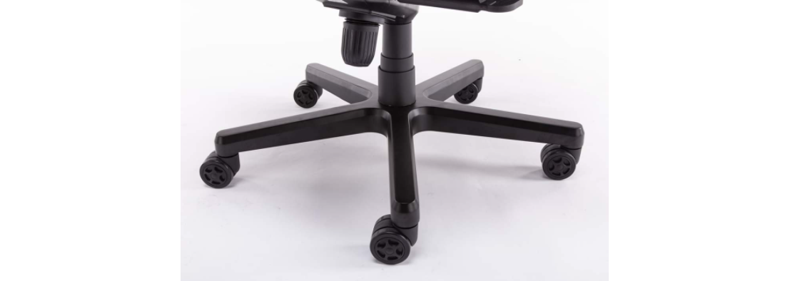 Ghế chơi game E-Dra Hunter Gaming Chair - EGC 206 có thiết kế chân kim loại chắc chắn