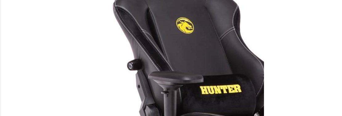 Ghế chơi game E-Dra Hunter Gaming Chair - EGC 206 tích hợp núm vặn chỉnh độ cong của lưng ghế
