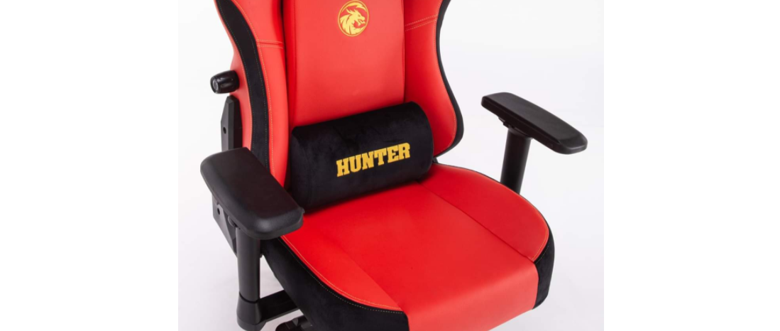 Ghế game E-Dra Hunter Gaming Chair - EGC 206 Red  trang bị tay ghế 4D dễ dàng chỉnh hướng