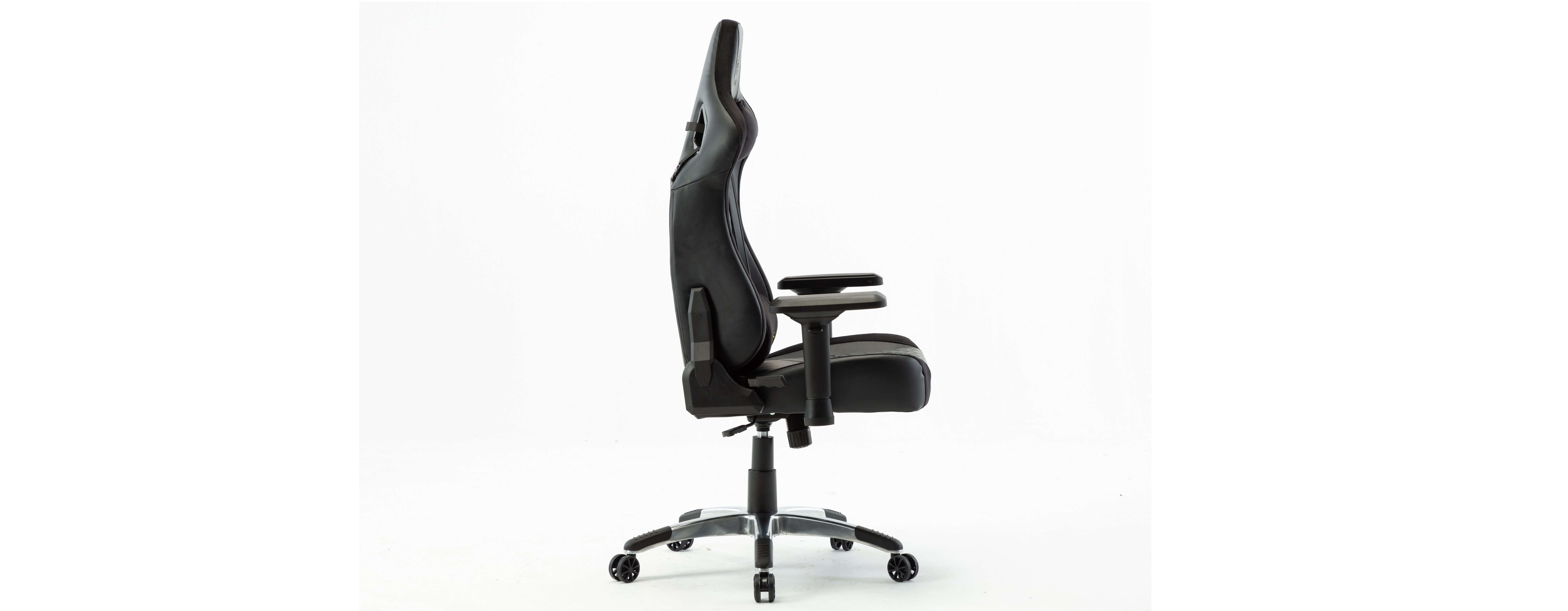 Ghế gamer E-Dra Hercules EGC203 Pro Black/White thiết kế lưng ghế công thái học ôm sát lưng 
