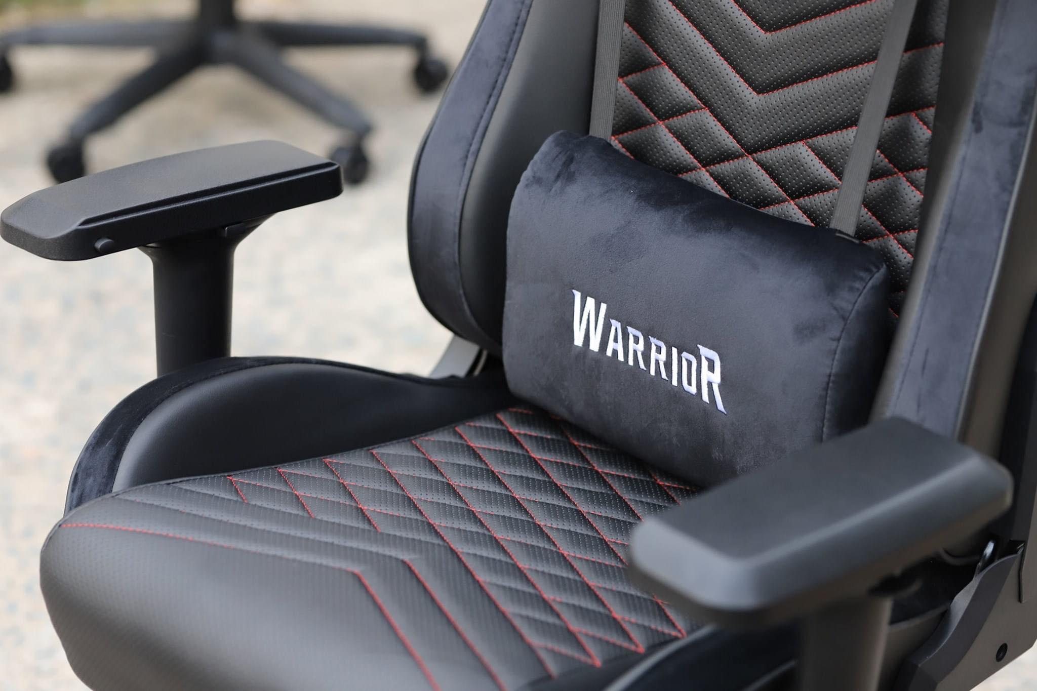 Ghế Chơi Game Warrior Maiden Series Black/Velvet (WGC307) được thiết kế bằng chất liệu cao cấp 