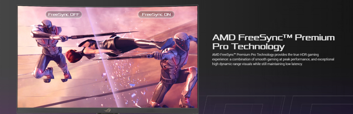 Màn hình Asus ROG XG27WQ AMD freesync