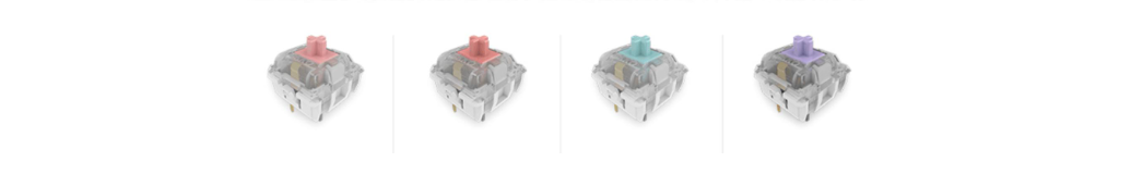 Bàn phím AKKO 3087 Silent (Akko Switch blue) sử dụng switch Akko cao cấp