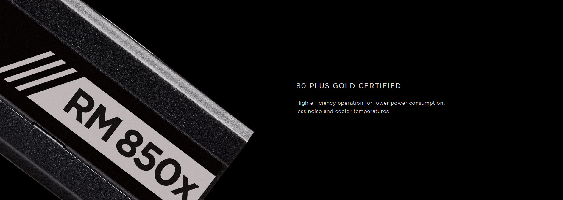Nguồn Corsair RM850x 850W (80 Plus Gold/ Màu Đen/Full Modul) 80 plus gold