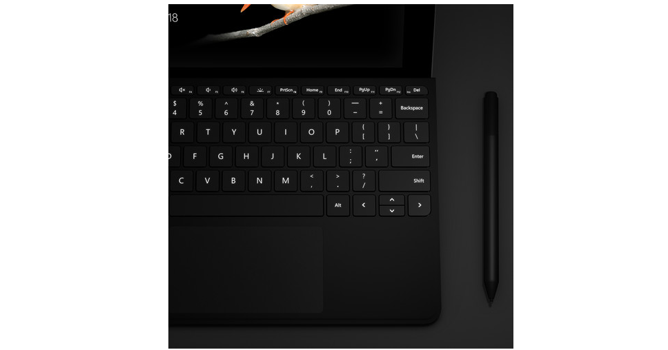 Bàn phím Mircosoft Surface Go màu đen KCN-00020 tích hợp đèn led tiện dụng