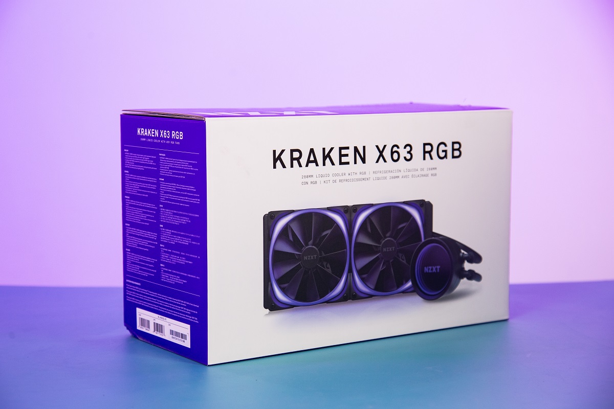 Tản nhiệt nước CPU NZXT Kraken X63 RGB full box
