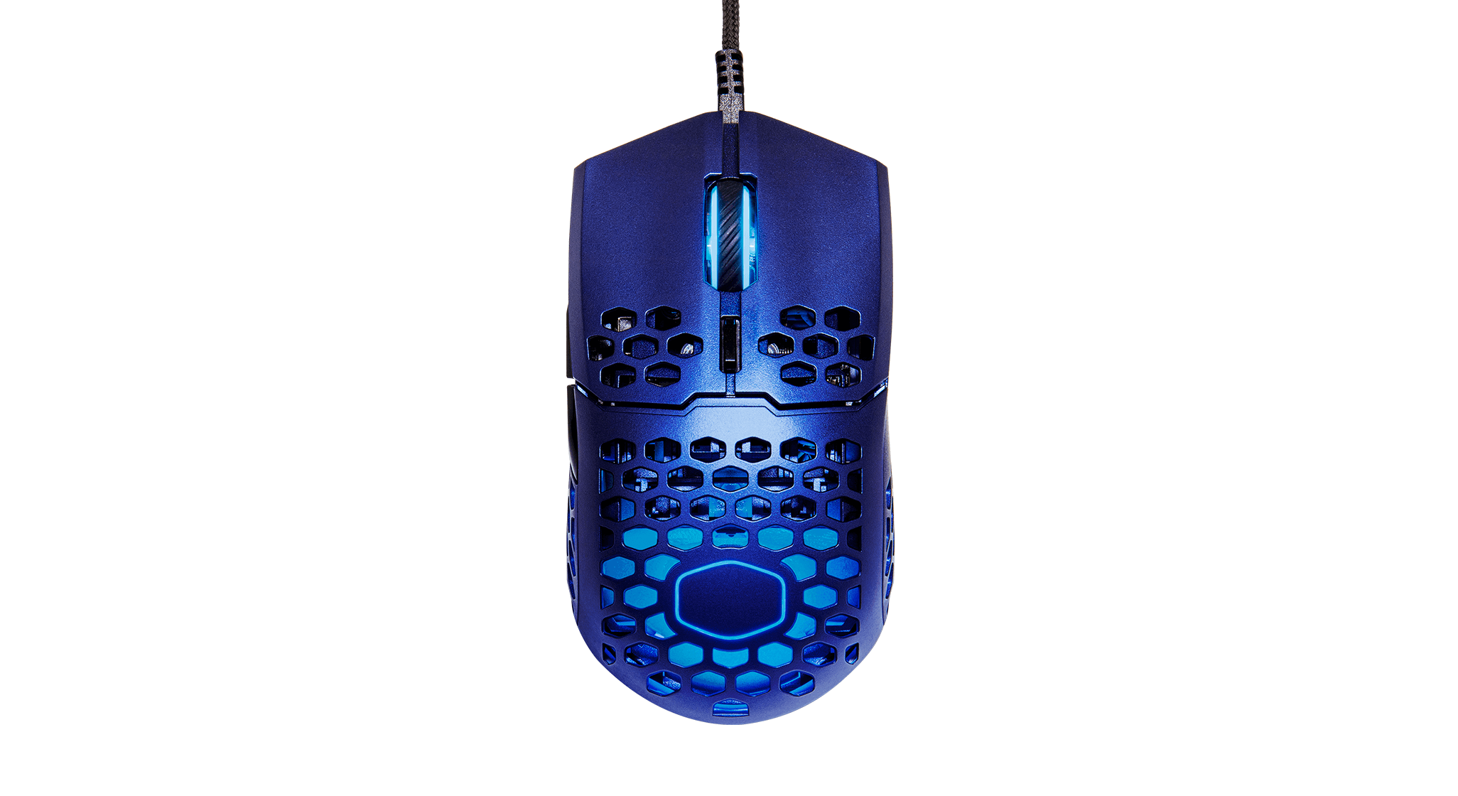 Chuột Cooler Master MM711 Metallic Blue (USB/PMW3389/Xanh dương/RGB) trang bị led RGB siêu đẹp