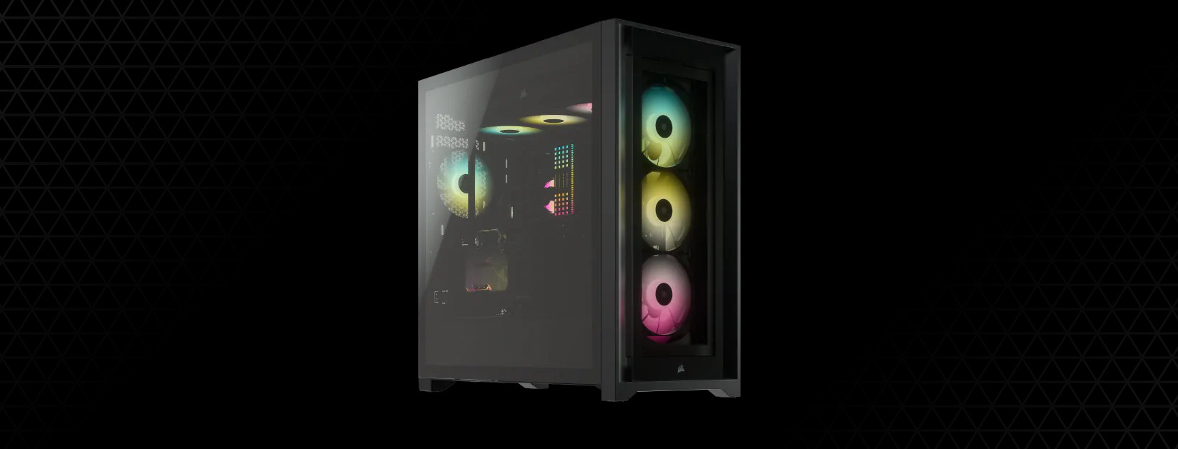 Vỏ máy tính Corsair iCUE 5000X RGB TG Black giới thiệu