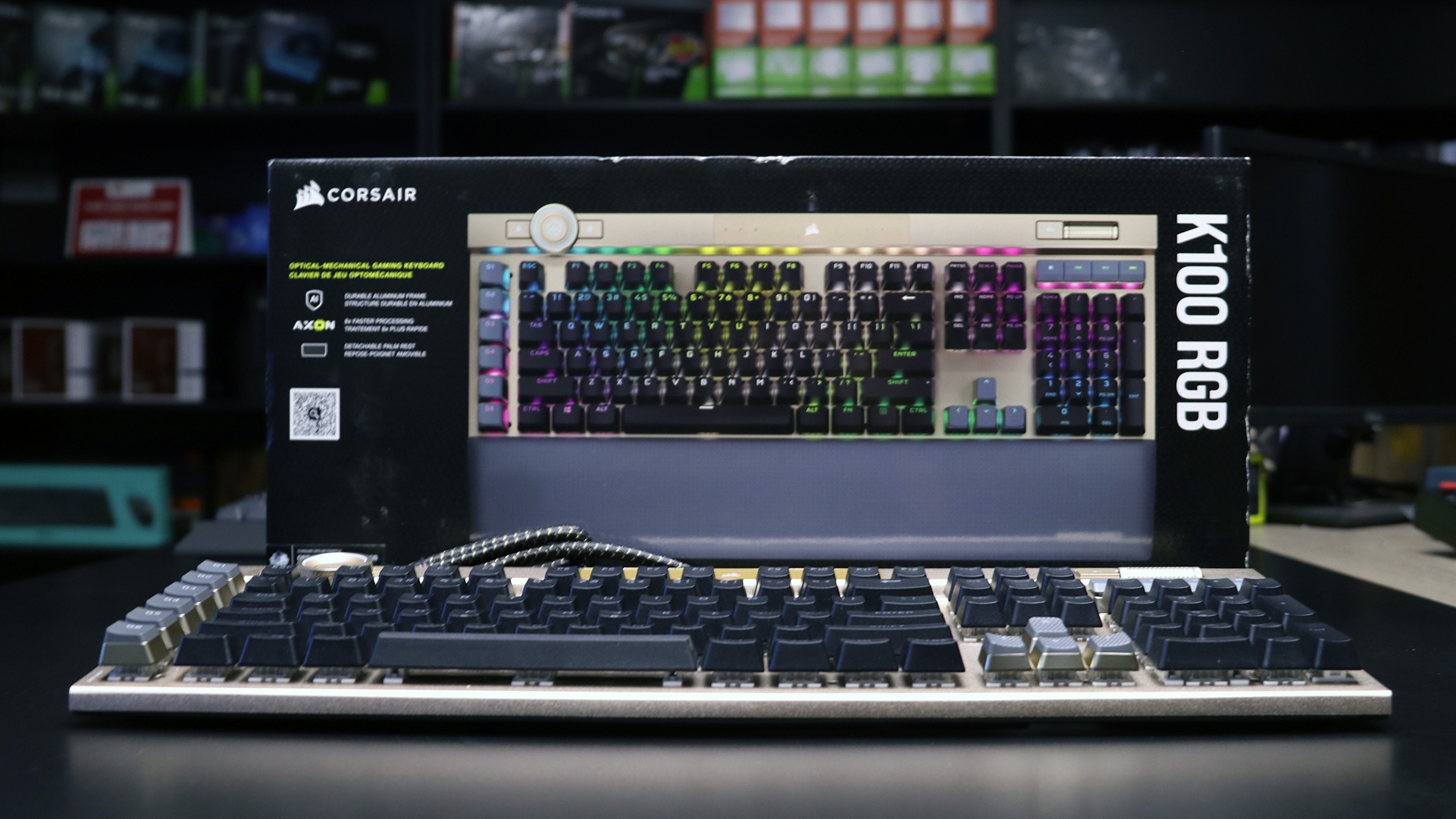 Corsair K100 - bàn phím cao cấp cho nhu cầu game chuyên nghiệp