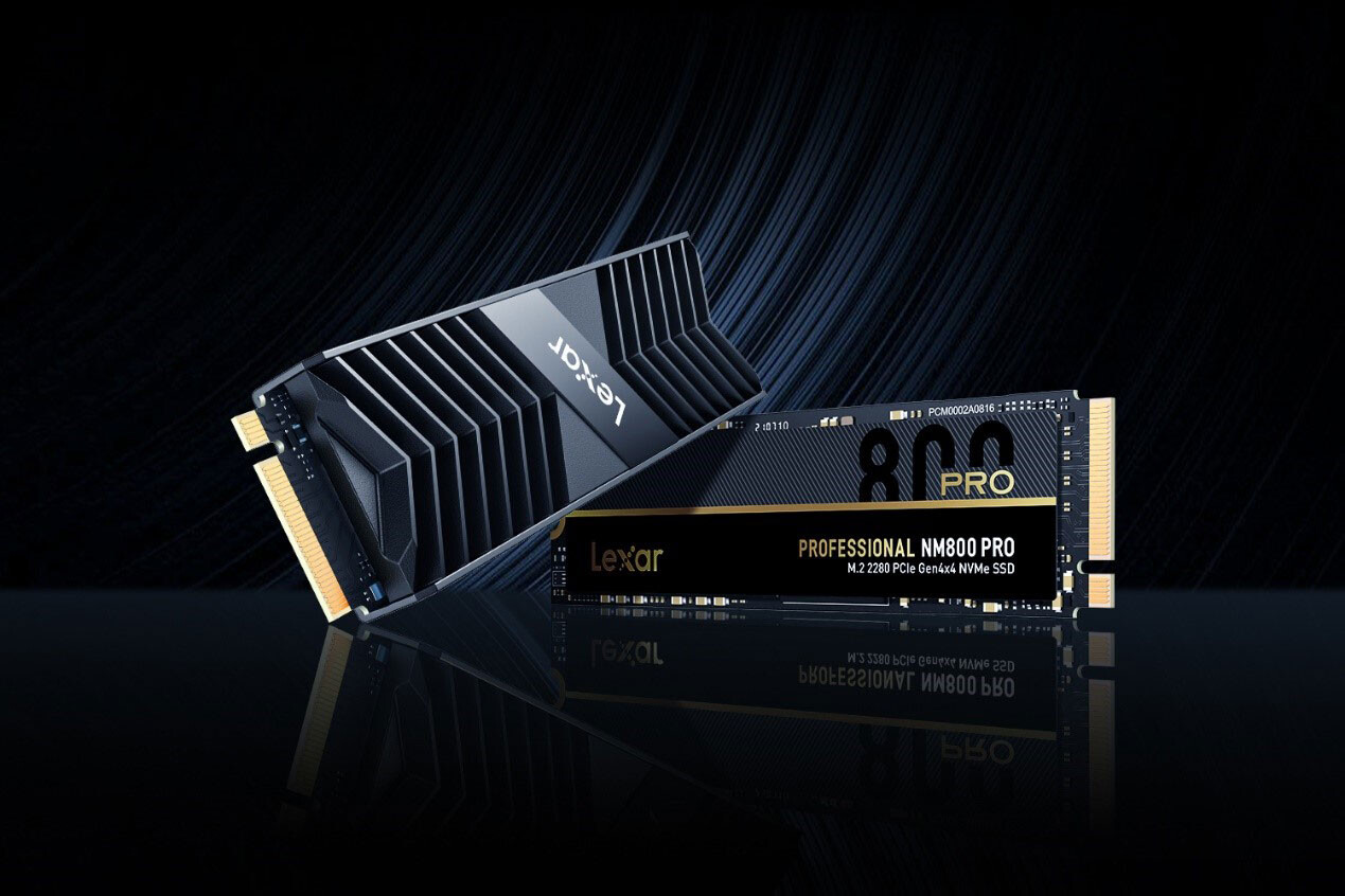 Lexar công bố SSD PCIe Gen4 NM800PRO : Tốc độ vượt trội