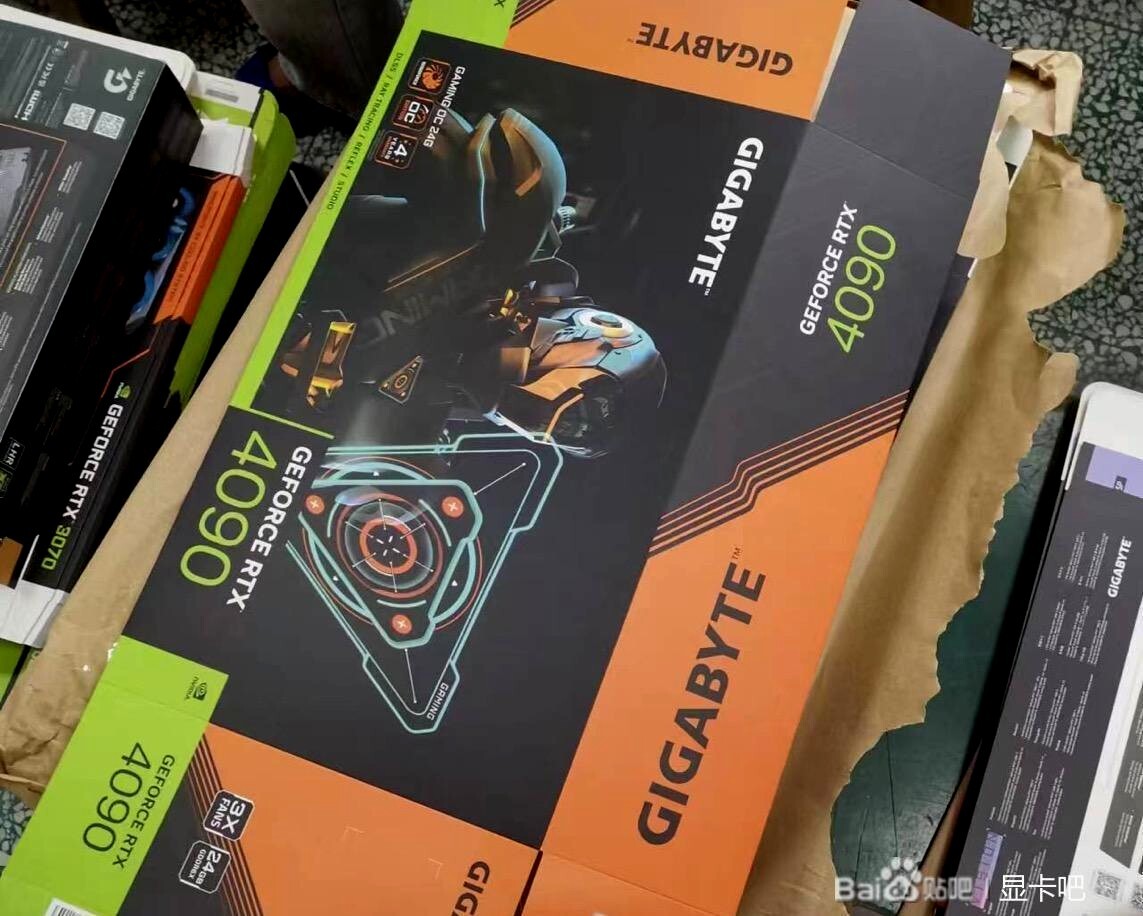 Những hình ảnh đầu tiên của card đồ họa Gigabyte RTX 4090 Gaming OC lộ diện