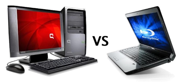 Những điểm khác biệt giữa PC và Laptop là gì?