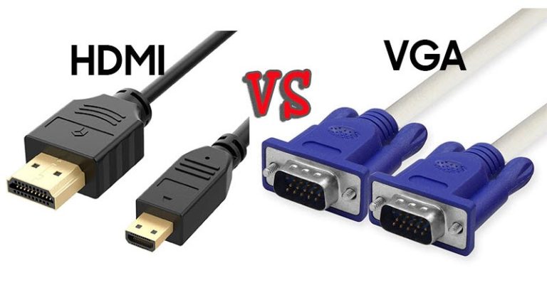 So sánh cáp HMDI và VGA. Nên chọn HMDI hay VGA?