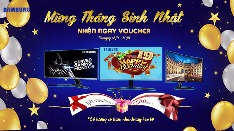 Chương trình Khuyến mãi “Mừng tháng Sinh Nhật - Nhận ngay VOUCHER”