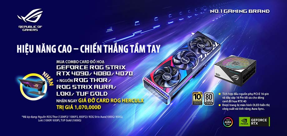 HIỆU NĂNG CAO – CHIẾN THẮNG TẦM TAY