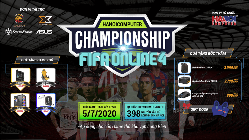 Giải đấu HACOM Championship Fifa Online 4 - Tổng giá trị giải thưởng lên tới hơn 20 TRIỆU ĐỒNG