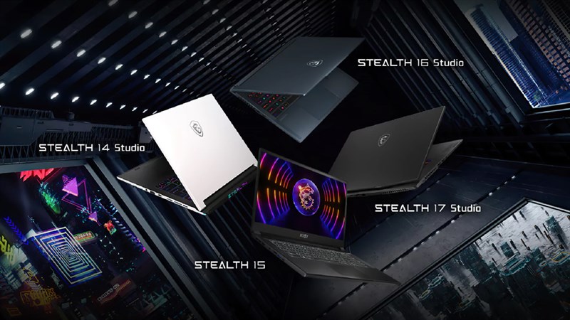 MSI ra mắt dòng laptop gaming MSI Stealth Studio với thiết kế đẹp, cấu hình cao