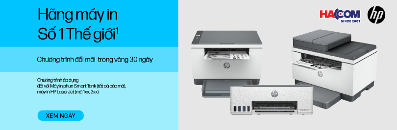 ĐỔI MỚI MÁY IN HP TRONG 30 NGÀY