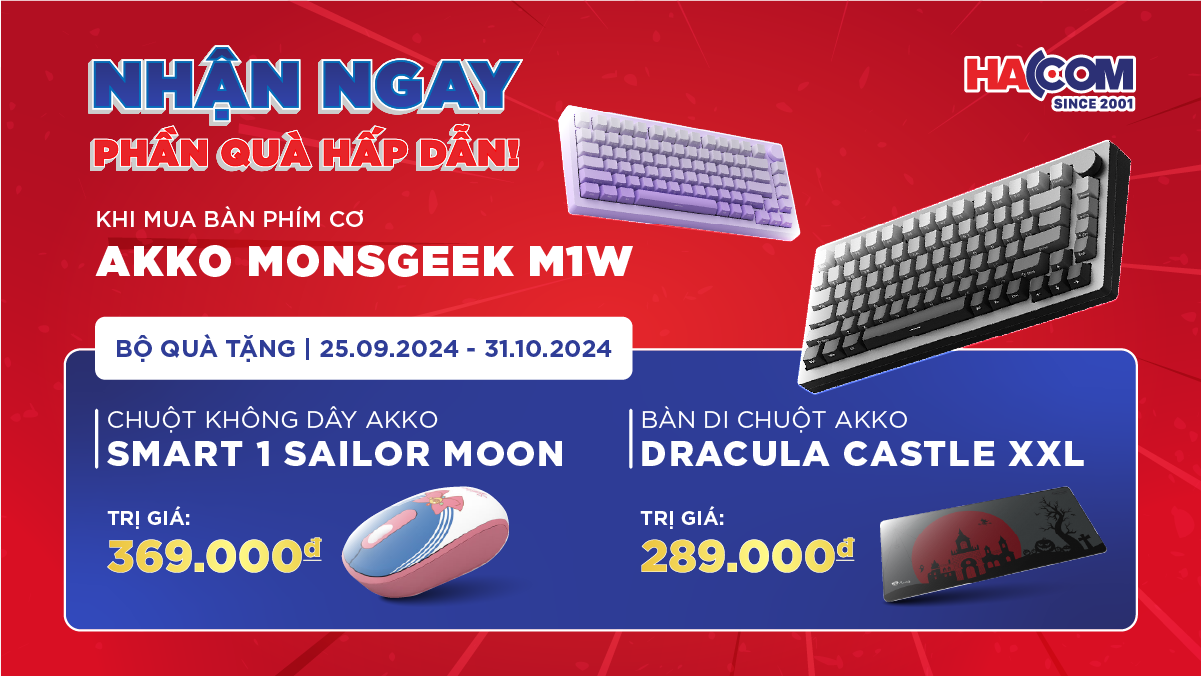 SẮM PHÍM AKKO - NHẬN NGAY QUÀ XỊN!