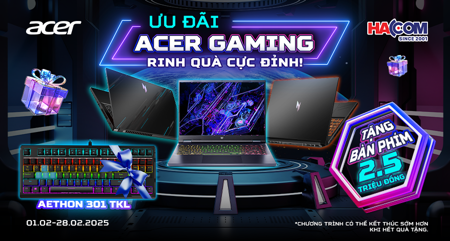 SẮM ACER GAMING RING QUÀ CỰC ĐỈNH