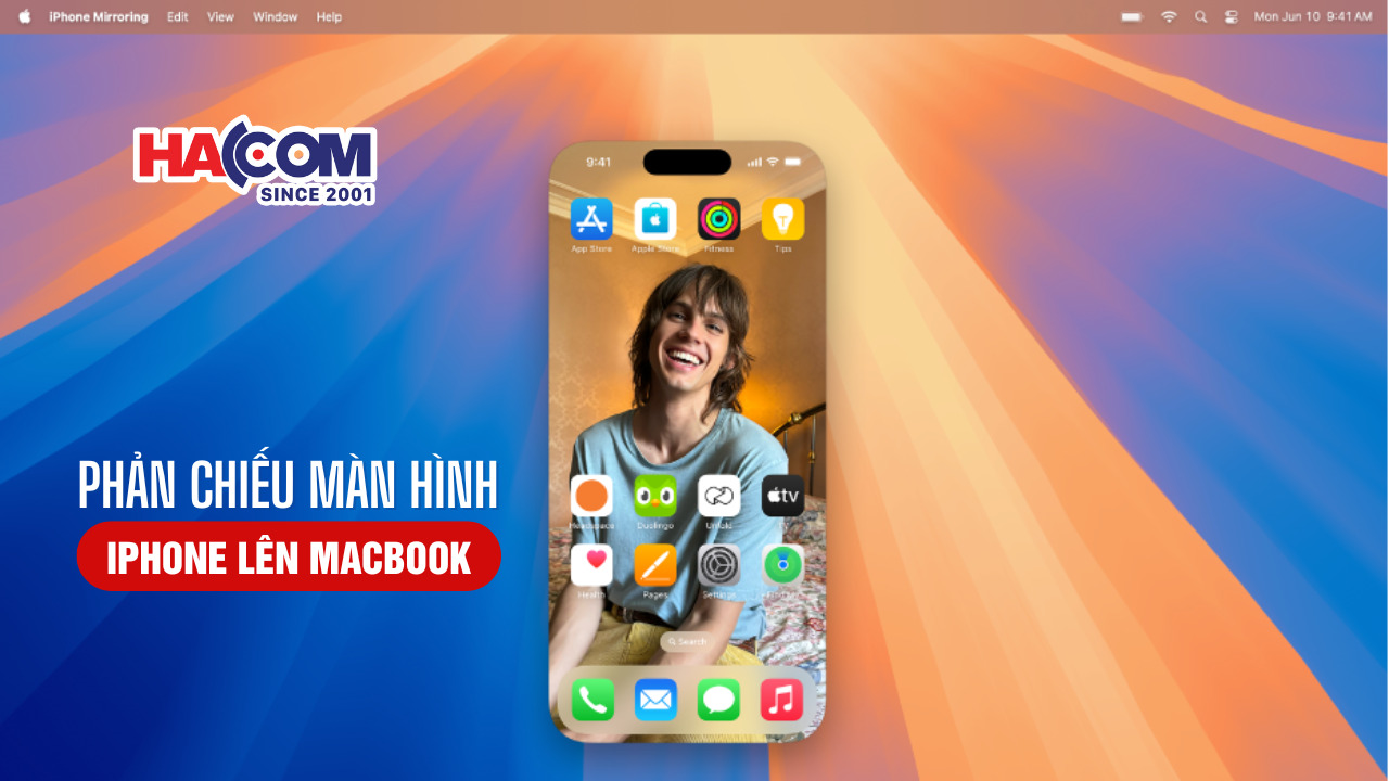 4 Cách phản chiếu màn hình iPhone lên MacBook đơn giản