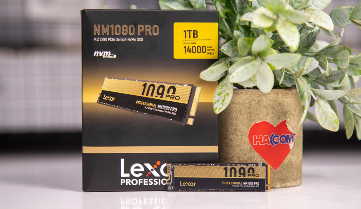 SSD Lexar NM1090 Pro: Bứt phá tốc độ, dung lượng linh hoạt cho game thủ và sáng tạo nội dung